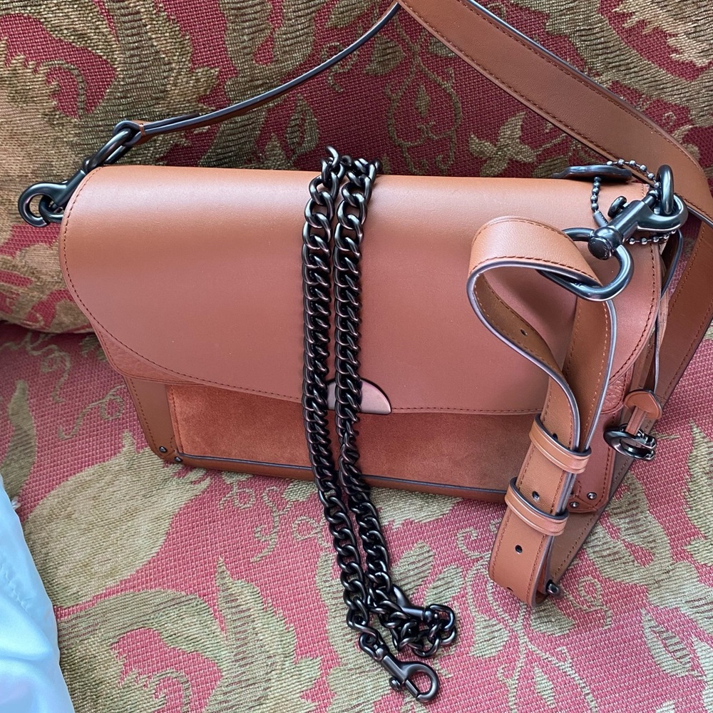 Coach Woman’s Leather and Suede Bag